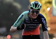 paul seixas celebrates as he wins the giro di lombardia photo afp