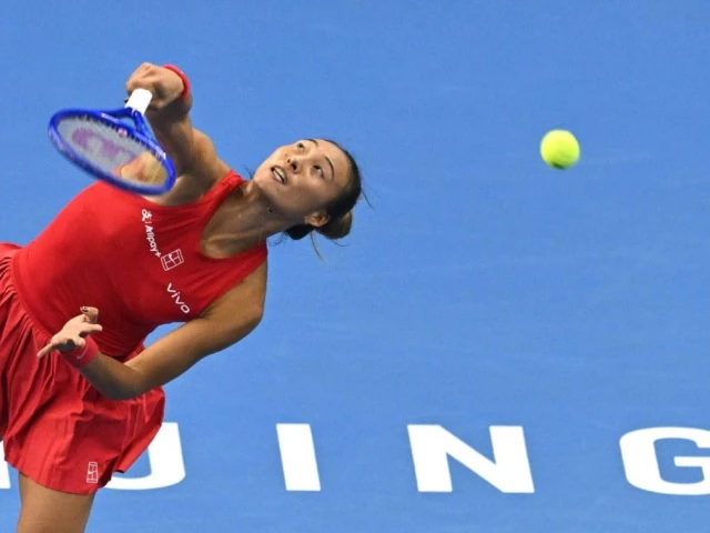 zheng qinwen became the first home winner of the china open photo afp zheng qinwen became the first home winner of the china open photo afp