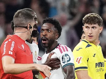 vinicius banned for clasico after red card