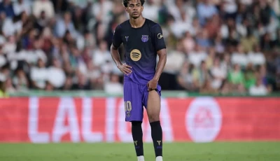barcelona winger lamine yamal scored a sensational goal as his team routed real betis in la liga on saturday photo afp