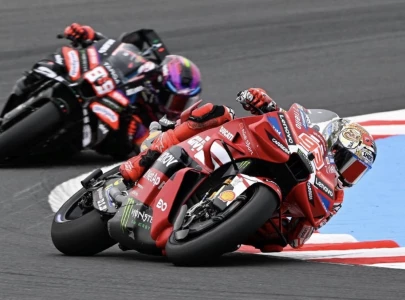 marquez leads crash hit australian motogp practice marquez leads crash hit australian motogp practice