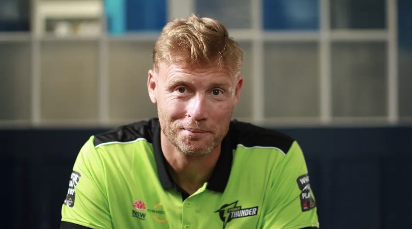 Andrew Flintoff appointed Sydney Thunder head coach on two-year deal