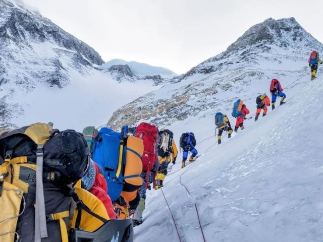 Record number of climbers scale Everest this season: Nepali official