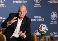 fifa president gianni infantino is set to face the media on the eve of the world cup photo afp