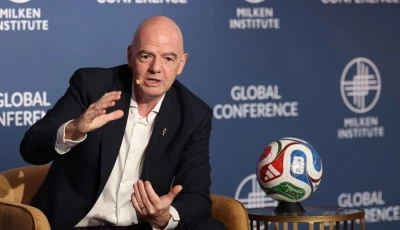 fifa president gianni infantino is set to face the media on the eve of the world cup photo afp