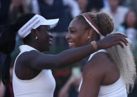 serena williams was been forced out of the queen s club doubles after victoria mboko s injury withdrawal photo afp