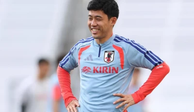 japan captain wataru endo has been ruled out of the world cup with an injury photo afp