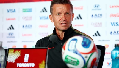 canada coach jesse marsch during the press conference photo reuters