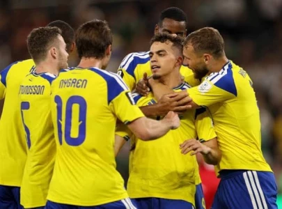 sweden demolish tunisia 5 1