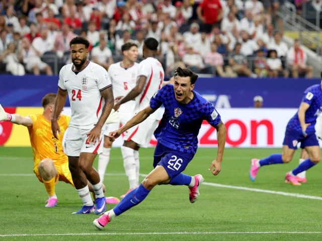 croatia twice breached england s defence in their world cup opener photo afp file croatia twice breached england s defence in their world cup opener photo afp file