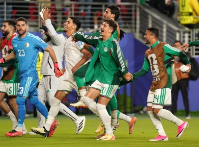 algeria eliminate debutants jordan