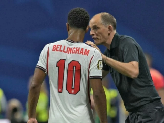 england s german coach thomas tuchel r was lambasted by the british media for his safety first tactics in the world cup semi final defeat by argentina photo afp england s german coach thomas tuchel r was lambasted by the british media for his safety first tactics in the world cup semi final defeat by argentina photo afp