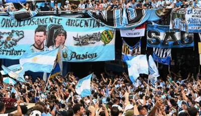emotions run high in argentina as a second consecutive world cup win is in sight photo afp emotions run high in argentina as a second consecutive world cup win is in sight photo afp