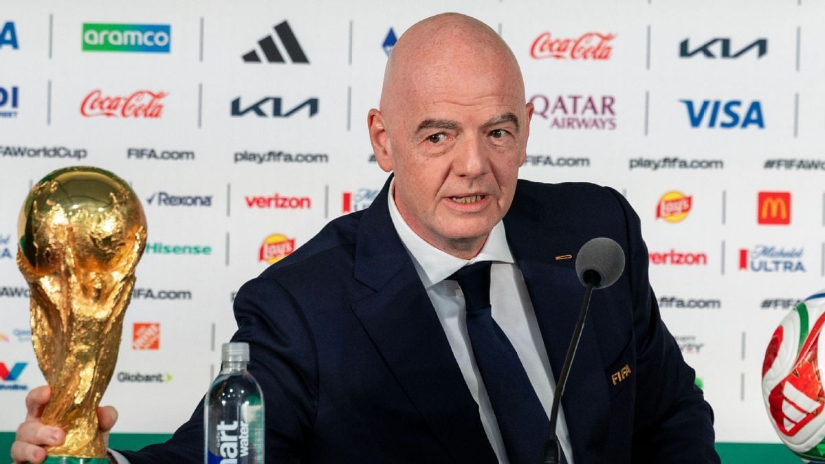 Infantino defends World Cup after row over visas and refereeing