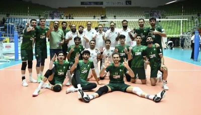 pakistan beat bangladesh to win cava men s volleyball championship