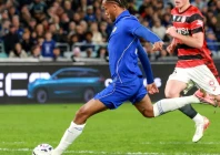 joao pedro impressed new chelsea manager xabialonso with a hat trick against western sydney wanderers photo afp