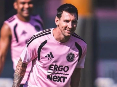messi returns to miami training