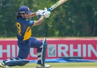 imesha dulani hit 17 fours and a six in her innings photo icc