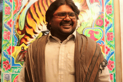 haider ali born with a knack for truck art haider ali born with a knack for truck art