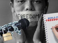journalists demand end to censorship on press freedom day