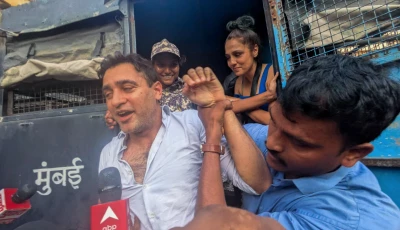 bollywood actor imran khan is detained by security personnel during a protest by the cockroach janta party cjp seeking the resignation of india s chief election commissioner gyanesh kumar in mumbai india october 10 2026 photo reuters