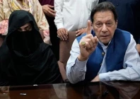 imran khan and bushra bibi photo file