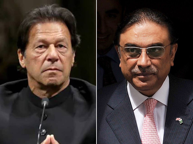 imran khan vs zardari