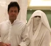 a combined photo of former prime minister imran khan l and his wife bushra imran photo file