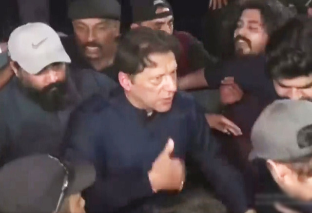 LHC grants Imran bail in terror case, disposes of ECP plea