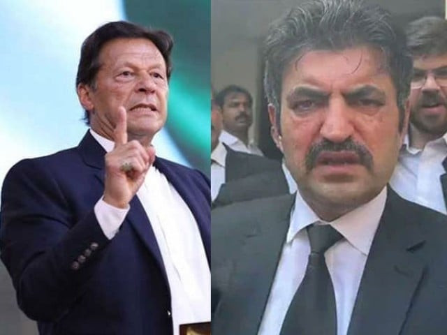 imran khan and sher afzal marwat photo file
