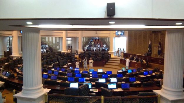 A view inside K-P Assembly. PHOTO: EXPRESS