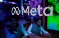 people are seen behind a logo of meta platforms during a conference in mumbai india september 20 2023 photo reuters