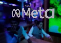 people are seen behind a logo of meta platforms during a conference in mumbai india september 20 2023 photo reuters