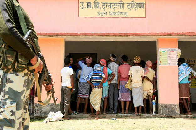 Modi's government has fallen short on creating jobs for the million Indians entering the labour market every month. PHOTO: AFP