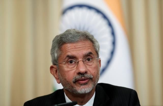 india s foreign minister subrahmanyam jaishankar attends a news conference photo reuters