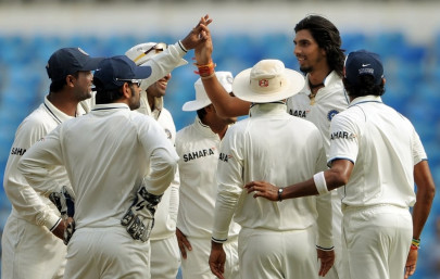 ruthless india clinch test series