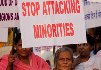 international political observers say the indian government was allowing hate speech and calls for violence against muslims photo app file