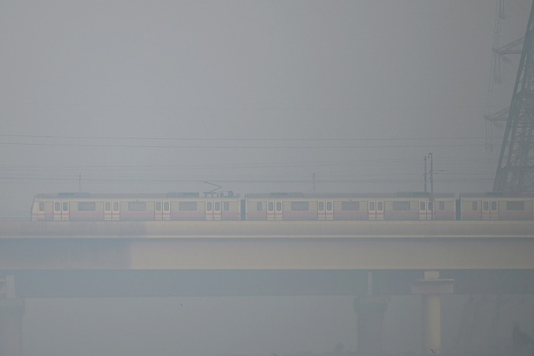 india s polluted capital will reopen schools on monday one week after it announced a partial shutdown over dangerous air pollution levels photo afp