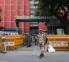 security personnel stand guard outside the headquarters of the election commission of india ahead of a protest planned by the cockroach janta party cjp seeking the resignation of india s chief election commissioner gyanesh kumar in new delhi india october 9 2026 reuters