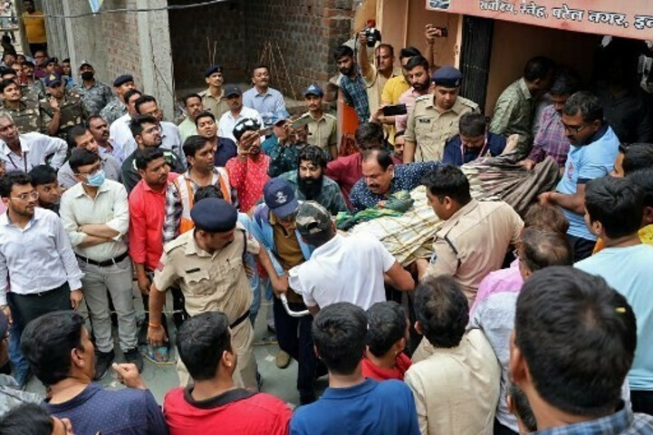 At least 13 killed in India temple collapse