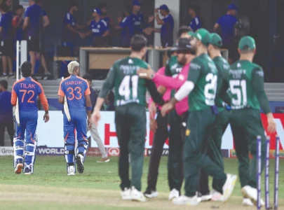 india win amid renewed no handshake india win amid renewed no handshake