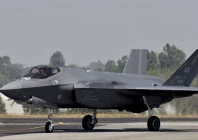 a u s air force f 35 fighter jet taxis during the aero india 2023 air show at yelahanka air base in bengaluru india february 13 2023 reuters samuel rajkumar file photo