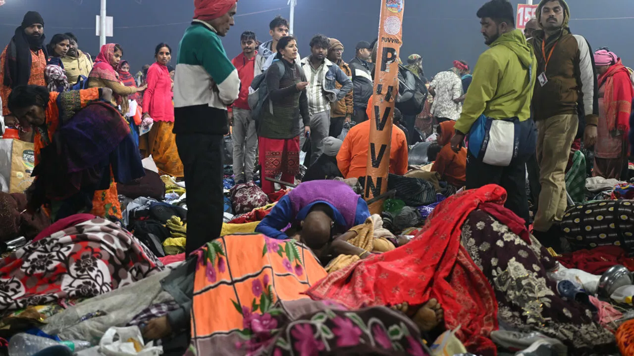 30 dead at india s kumbh mela stampede 30 dead at india s kumbh mela stampede