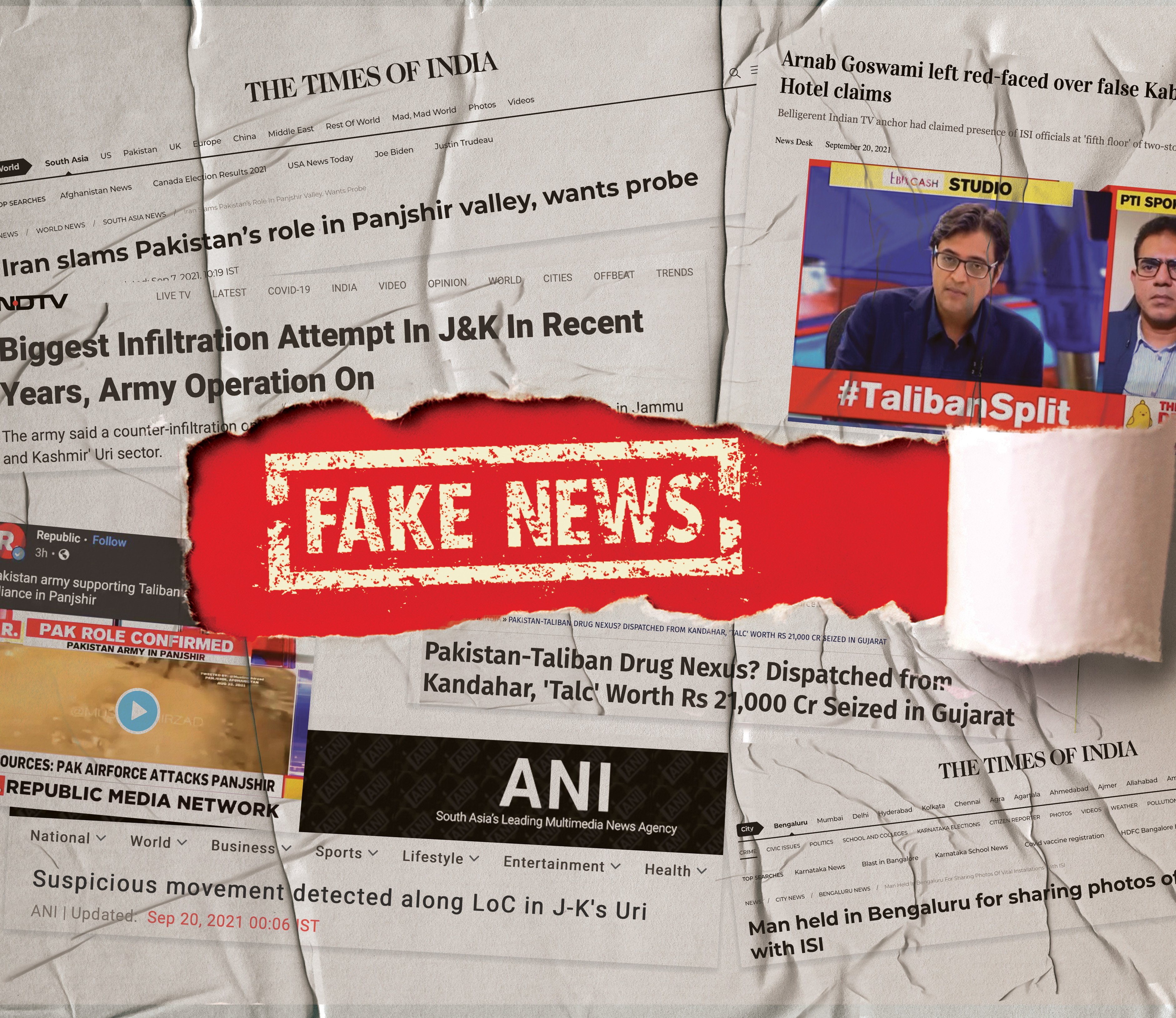 Photo of Indian news agency continues pushing fake narratives against Pakistan, China