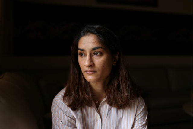 indian olympian vinesh phogat defeats bjp in haryana indian olympian vinesh phogat defeats bjp in haryana