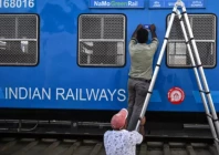 hydrogen trains use fuel cells to generate electricity by combining hydrogen and oxygen emitting only water and steam photo afp