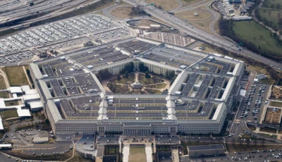 the pentagon is seen from the air in washington dc us march 3 2022 photo reuters