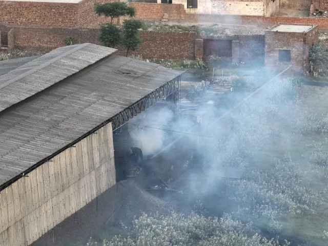 dense smoke contributing to rising air pollution in punjab photo express