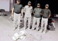 punjab wildlife officials present confiscated equipment seized during raids against illegal hunting photo express punjab wildlife officials present confiscated equipment seized during raids against illegal hunting photo express