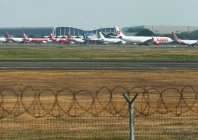 airplanes are parked as soekarno hatta international airport closed its operations due to the eruption of the mount anak krakatau volcano in tangerang near jakarta indonesia september 6 2026 photo reuters
